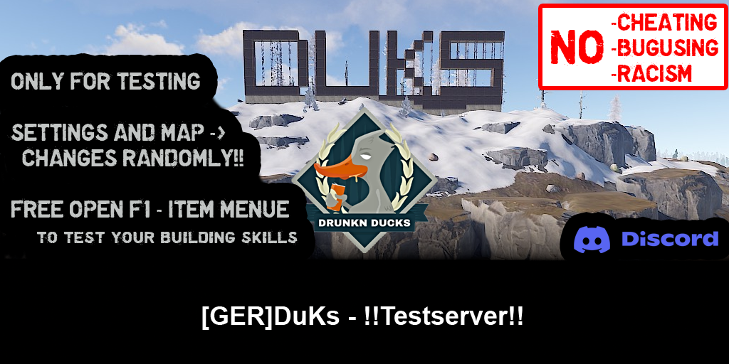 Баннер сервера [GER]DuKs TESTSERVER